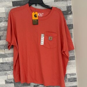 New!! Carhartt women's short sleeve pocket T-Shirt